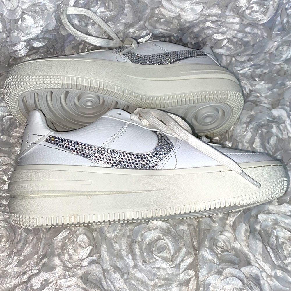 . New Custom Rhinestone Air Force 1 - Picture 2 of 6
